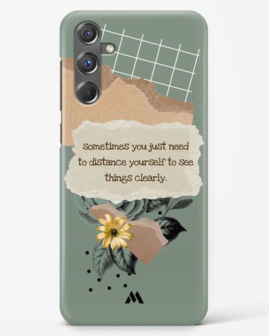 Distance Yourself Hard Case Phone Cover-(Samsung)