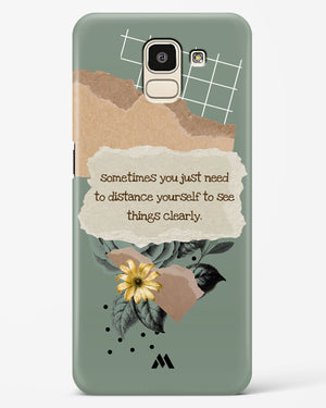 Distance Yourself Hard Case Phone Cover (Samsung)