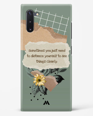Distance Yourself Hard Case Phone Cover (Samsung)