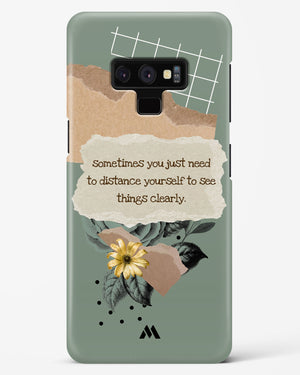 Distance Yourself Hard Case Phone Cover (Samsung)