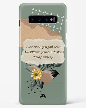 Distance Yourself Hard Case Phone Cover (Samsung)