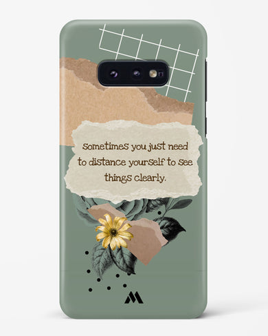 Distance Yourself Hard Case Phone Cover-(Samsung)