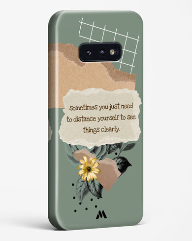 Distance Yourself Hard Case Phone Cover-(Samsung)