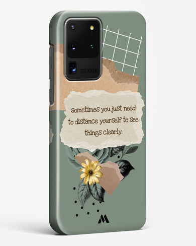 Distance Yourself Hard Case Phone Cover (Samsung)