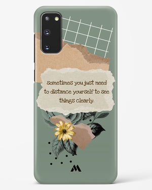 Distance Yourself Hard Case Phone Cover-(Samsung)