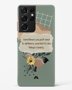 Distance Yourself Hard Case Phone Cover-(Samsung)