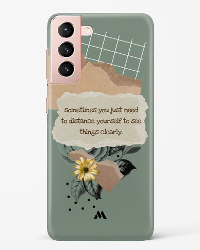 Distance Yourself Hard Case Phone Cover-(Samsung)