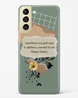 Distance Yourself Hard Case Phone Cover-(Samsung)