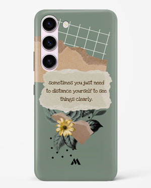 Distance Yourself Hard Case Phone Cover-(Samsung)