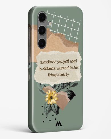 Distance Yourself Hard Case Phone Cover (Samsung)