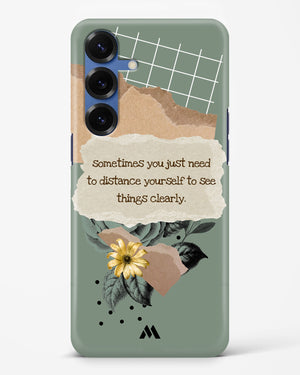 Distance Yourself Hard Case Phone Cover (Samsung)