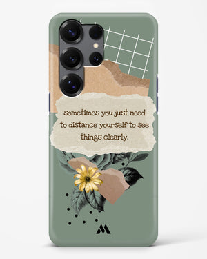 Distance Yourself Hard Case Phone Cover (Samsung)