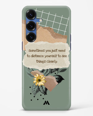 Distance Yourself Hard Case Phone Cover (Samsung)