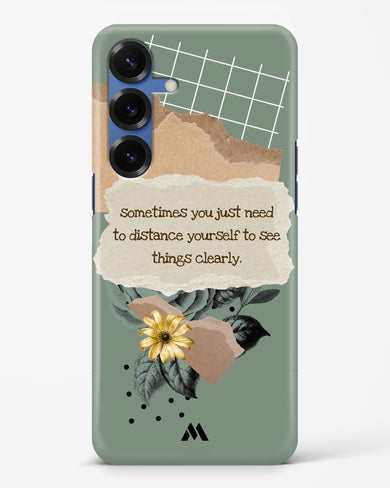 Distance Yourself Hard Case Phone Cover (Samsung)
