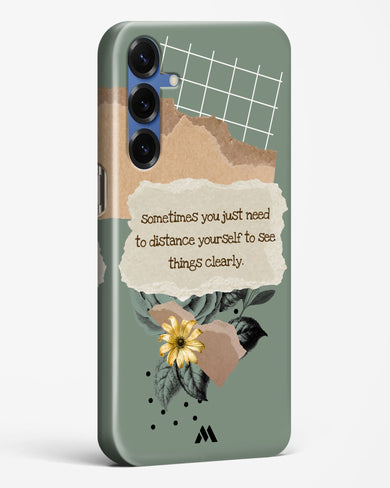 Distance Yourself Hard Case Phone Cover (Samsung)