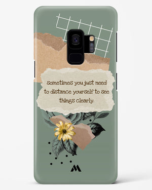 Distance Yourself Hard Case Phone Cover (Samsung)