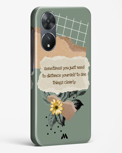 Distance Yourself Hard Case Phone Cover-(Vivo)