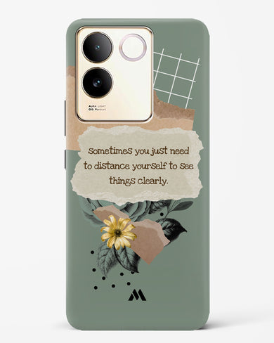 Distance Yourself Hard Case Phone Cover (Vivo)