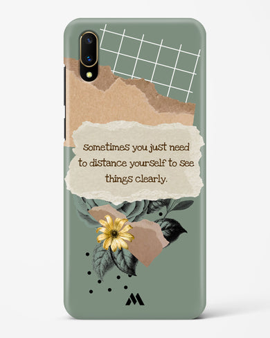 Distance Yourself Hard Case Phone Cover-(Vivo)