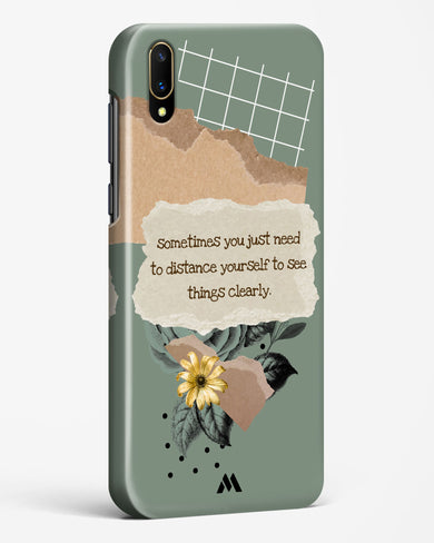 Distance Yourself Hard Case Phone Cover-(Vivo)