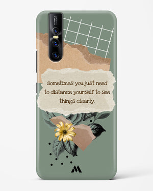 Distance Yourself Hard Case Phone Cover (Vivo)