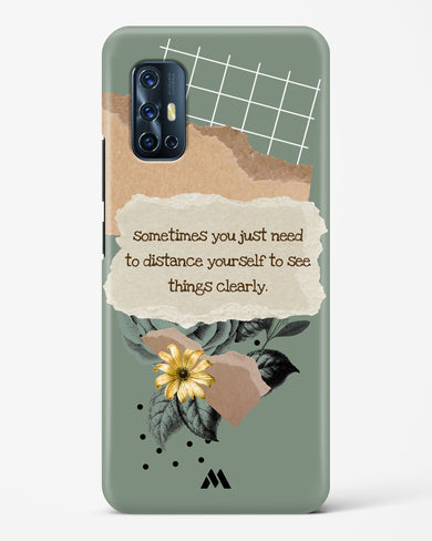 Distance Yourself Hard Case Phone Cover-(Vivo)