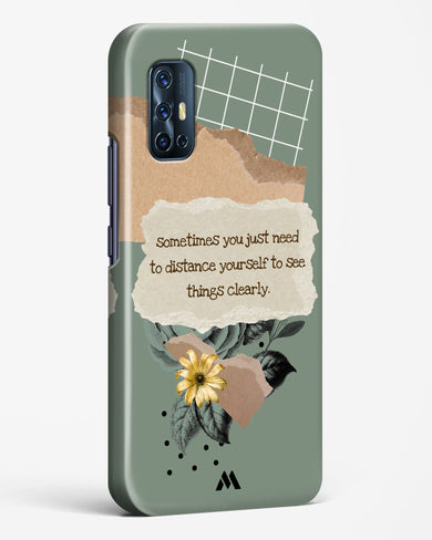 Distance Yourself Hard Case Phone Cover-(Vivo)