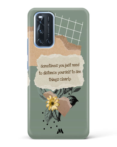 Distance Yourself Hard Case Phone Cover-(Vivo)