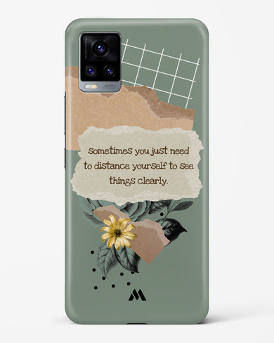 Distance Yourself Hard Case Phone Cover (Vivo)
