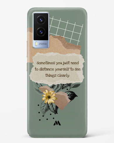 Distance Yourself Hard Case Phone Cover (Vivo)