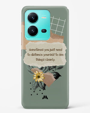 Distance Yourself Hard Case Phone Cover (Vivo)