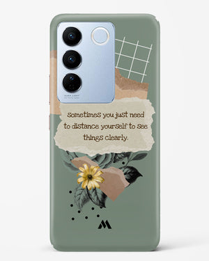 Distance Yourself Hard Case Phone Cover-(Vivo)