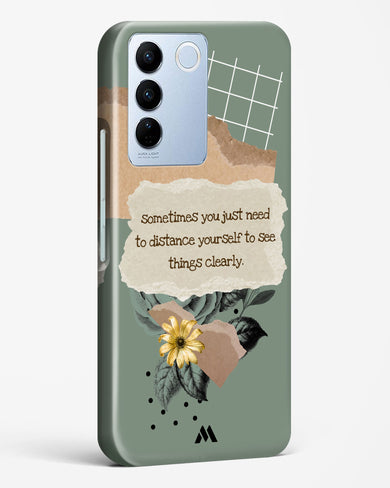 Distance Yourself Hard Case Phone Cover-(Vivo)