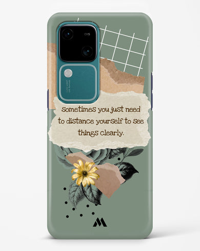 Distance Yourself Hard Case Phone Cover (Vivo)