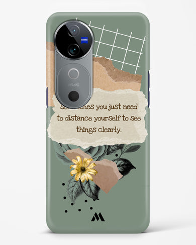 Distance Yourself Hard Case Phone Cover (Vivo)