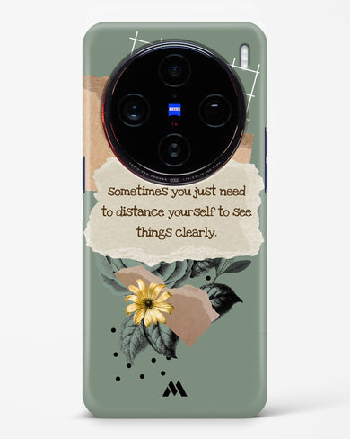 Distance Yourself Hard Case Phone Cover (Vivo)