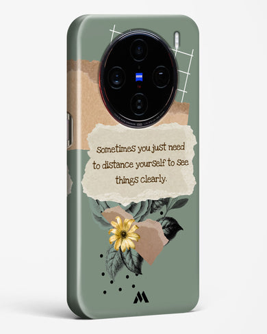 Distance Yourself Hard Case Phone Cover (Vivo)