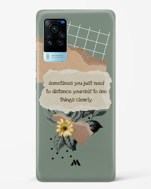 Distance Yourself Hard Case Phone Cover (Vivo)