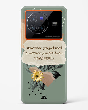 Distance Yourself Hard Case Phone Cover-(Vivo)