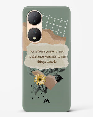 Distance Yourself Hard Case Phone Cover (Vivo)