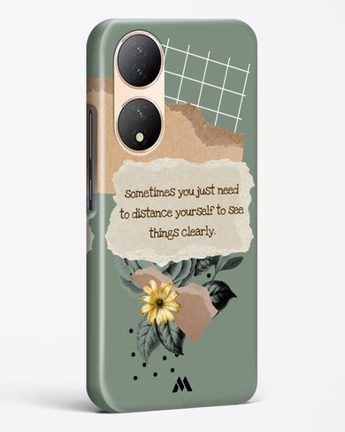 Distance Yourself Hard Case Phone Cover-(Vivo)