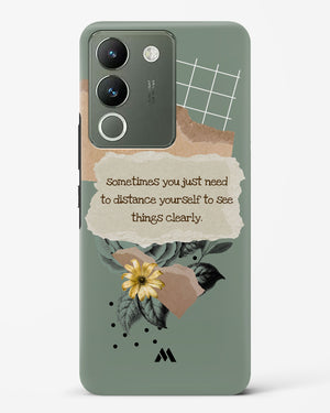 Distance Yourself Hard Case Phone Cover-(Vivo)