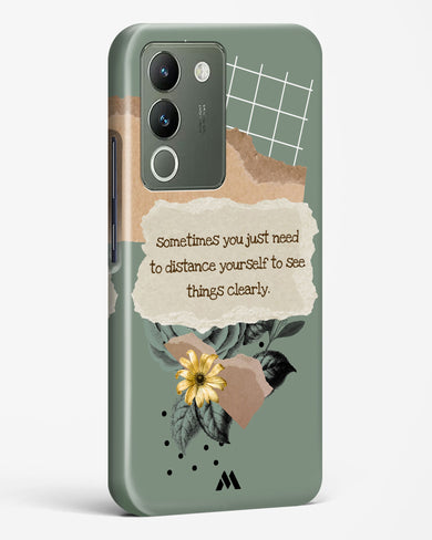 Distance Yourself Hard Case Phone Cover-(Vivo)