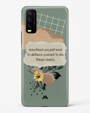 Distance Yourself Hard Case Phone Cover-(Vivo)