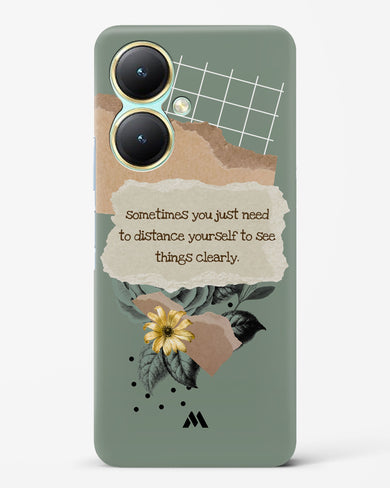 Distance Yourself Hard Case Phone Cover-(Vivo)