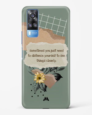 Distance Yourself Hard Case Phone Cover-(Vivo)