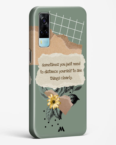 Distance Yourself Hard Case Phone Cover (Vivo)