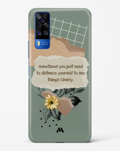 Distance Yourself Hard Case Phone Cover-(Vivo)