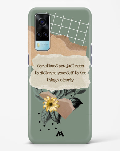 Distance Yourself Hard Case Phone Cover (Vivo)