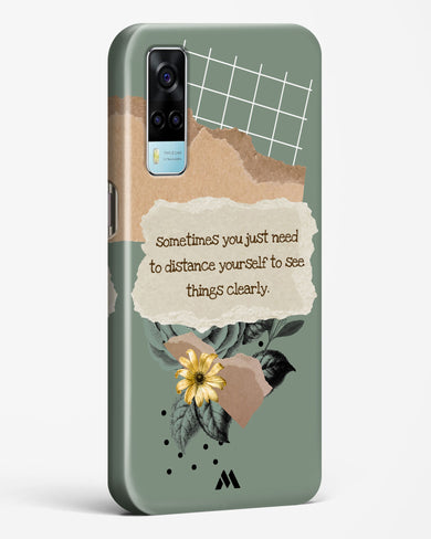 Distance Yourself Hard Case Phone Cover (Vivo)